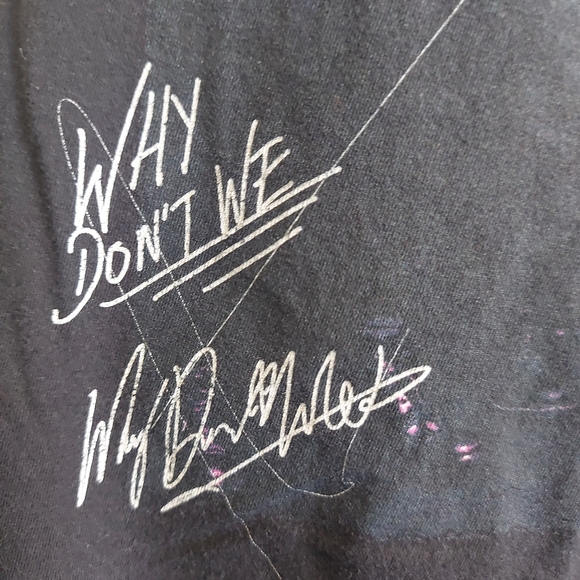 Large Why Don't We Band T-shirt Pacific Tag - Picture 6 of 7